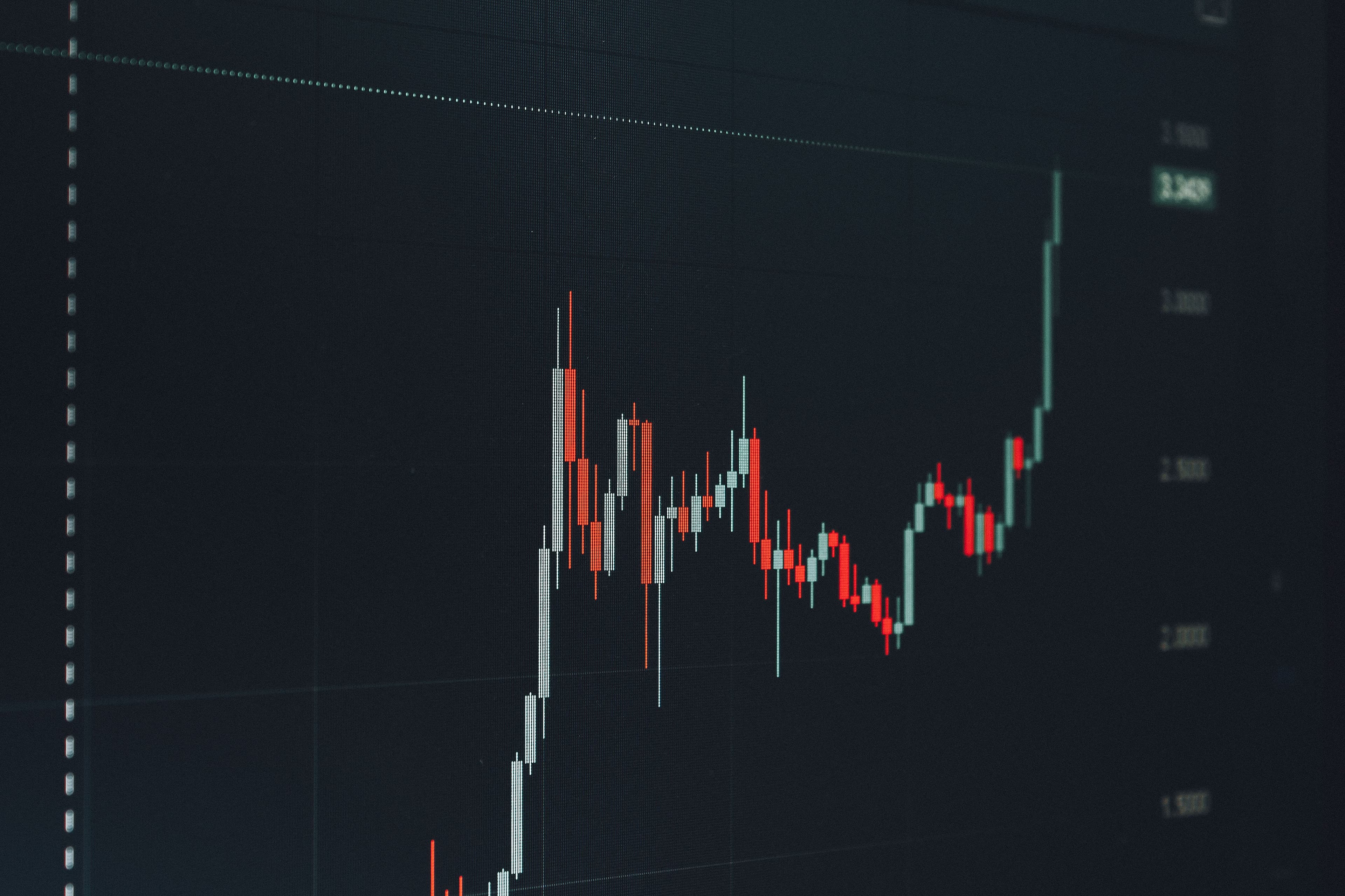 An upward growth chart representing compounding results.